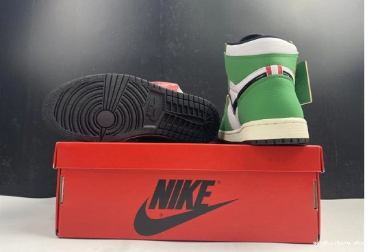 Green 1 High DB4612-300 - Lucky Air Jordan DB4612-300 Retro 0403